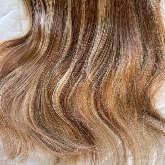 NWOT Chestnut Balayage Ombre Hair Extensions - Picture 5 of 6